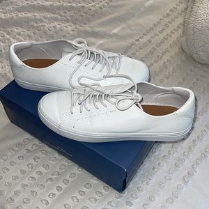 White sneakers